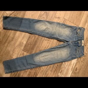 Abercrombie jeans, low rise, size:12